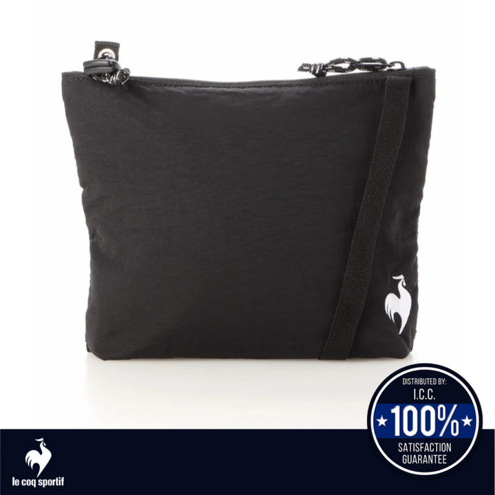 le coq sportif  กระเป๋า Crossbody bag สีดำ (กระเป๋าแฟชั่น, กระเป๋าสะพายข้าง, lecoq, เลอค็อก) ICCSHOPPING