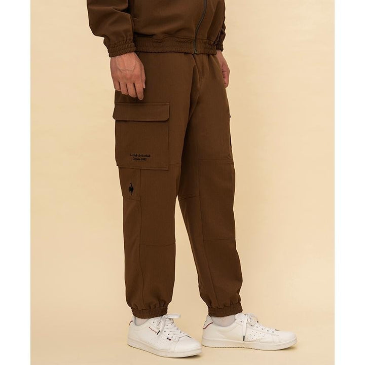 le coq sportif กางเกงขายาว ผู้ชาย สีน้ำตาล (กางเกง,ออกกำลังกาย,ลำลอง,Sport, Pants) ICCSHOPPING