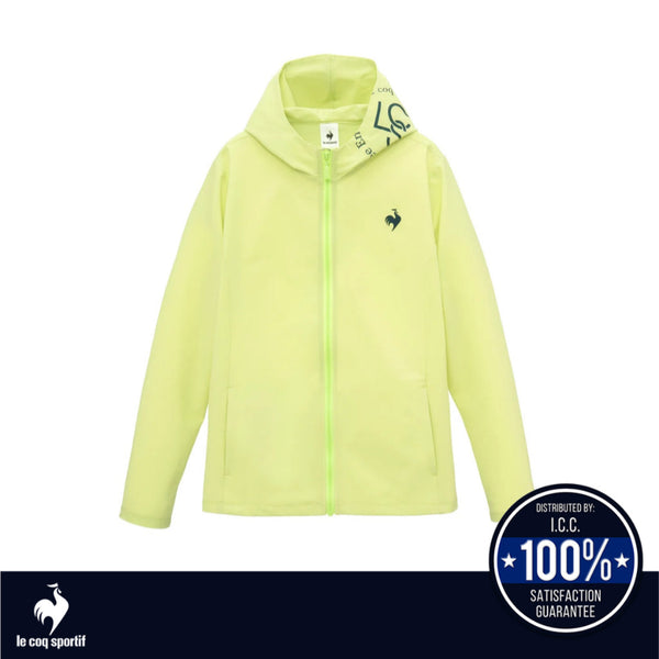 le coq sportif เสื้อแจ็คเก็ตฮู้ดผู้หญิง สีเขียว (Jacket,กันน้ำ,กันรังสียูวี(UPF50+),SOLOTEX PREMIUM) ICCSHOPPING