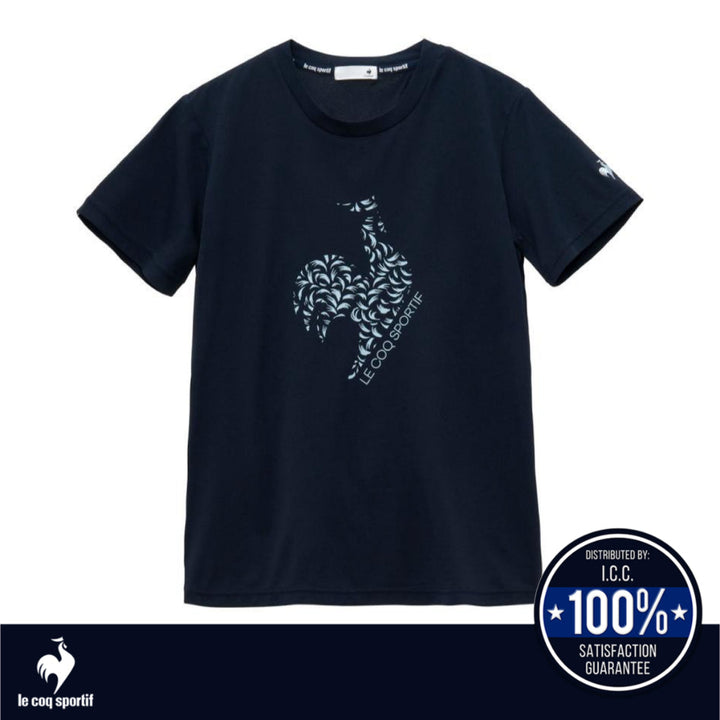 le coq sportif เสื้อยืดผู้หญิงแขนสั้น Sunscreen NIR (ลำลอง, ออกกำลังกาย, กันแดด, แห้งเร็ว, T-shirt) ICCSHOPPING