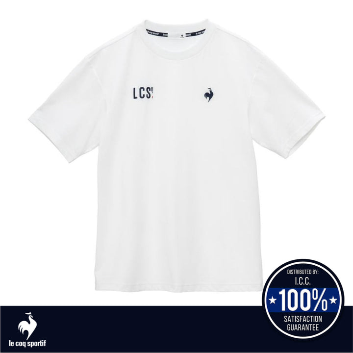 le coq sportif เสื้อยืดแขนสั้น Helanka Sunscreen NIR (ลำลอง, ออกกำลังกาย, กันแดด, แห้งเร็ว, T-shirt) ICCSHOPPING
