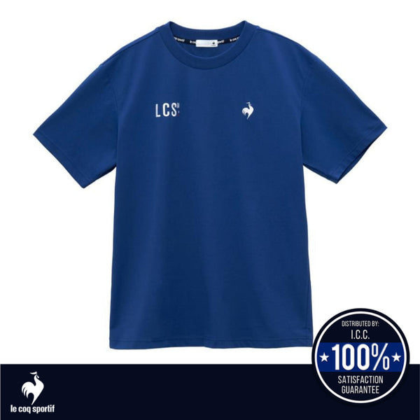 le coq sportif เสื้อยืดแขนสั้น Helanka Sunscreen NIR (ลำลอง, ออกกำลังกาย, กันแดด, แห้งเร็ว, T-shirt) ICCSHOPPING