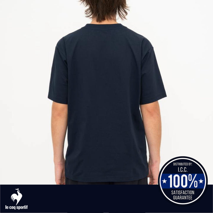 le coq sportif เสื้อยืดแขนสั้น Helanka Sunscreen NIR (ลำลอง, ออกกำลังกาย, กันแดด, แห้งเร็ว, T-shirt) ICCSHOPPING