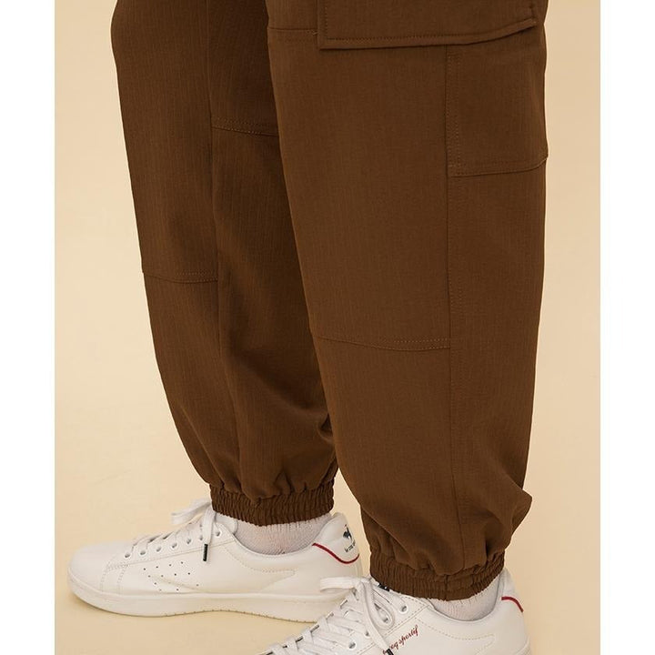 le coq sportif กางเกงขายาว ผู้ชาย สีน้ำตาล (กางเกง,ออกกำลังกาย,ลำลอง,Sport, Pants) ICCSHOPPING