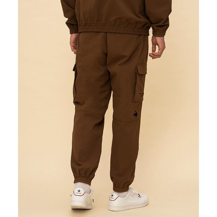 le coq sportif กางเกงขายาว ผู้ชาย สีน้ำตาล (กางเกง,ออกกำลังกาย,ลำลอง,Sport, Pants) ICCSHOPPING