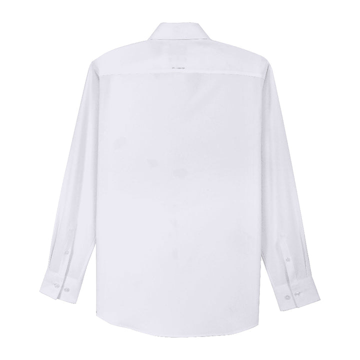 ARROW Microtech Shirt  ยับยาก ระบายอากาศดี ดีไซต์กระดุมพิเศษ  - เสื้อเชิ้ตแขนยาว ทรง SMART สีขาว MACM821-WH ICCSHOPPING