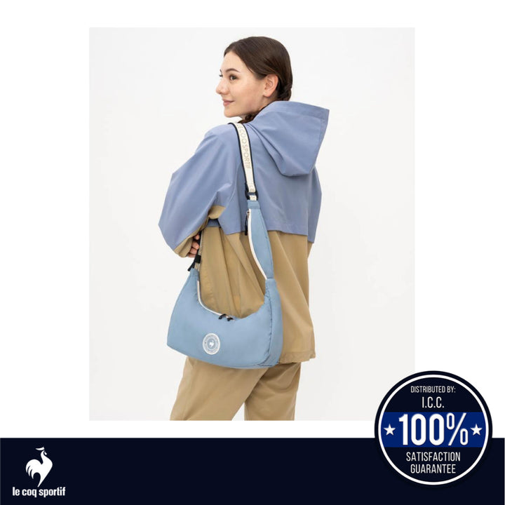 Le Coq Sportif Body Bag กระเป๋าสะพายข้าง สีฟ้า (กระเป๋า, lecoq,sport) ICCSHOPPING