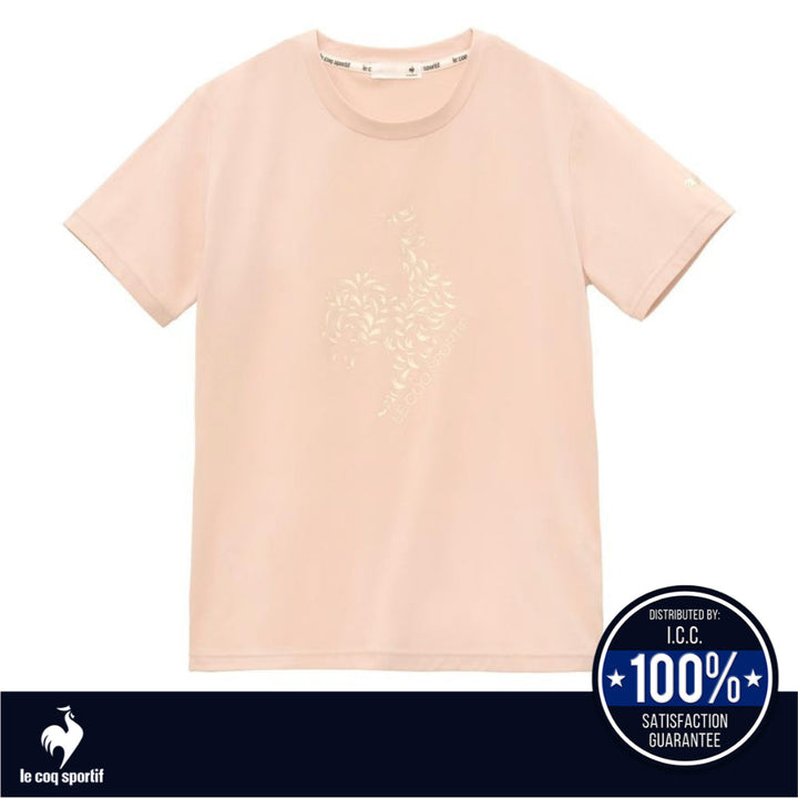 le coq sportif เสื้อยืดผู้หญิงแขนสั้น Sunscreen NIR (ลำลอง, ออกกำลังกาย, กันแดด, แห้งเร็ว, T-shirt) ICCSHOPPING