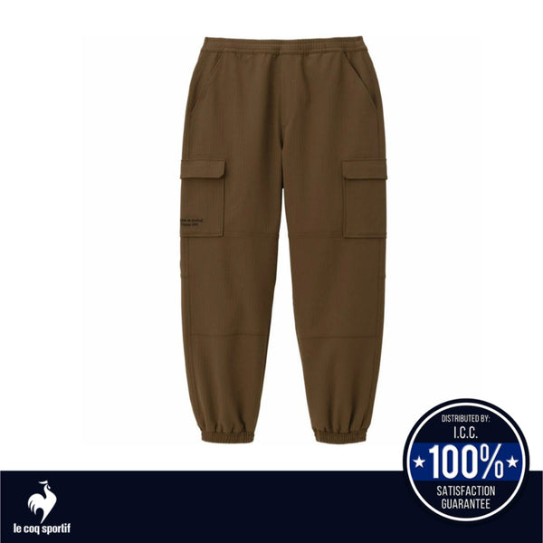 le coq sportif กางเกงขายาว ผู้ชาย สีน้ำตาล (กางเกง,ออกกำลังกาย,ลำลอง,Sport, Pants) ICCSHOPPING