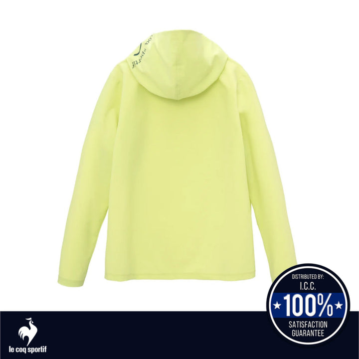 le coq sportif เสื้อแจ็คเก็ตฮู้ดผู้หญิง สีเขียว (Jacket,กันน้ำ,กันรังสียูวี(UPF50+),SOLOTEX PREMIUM) ICCSHOPPING