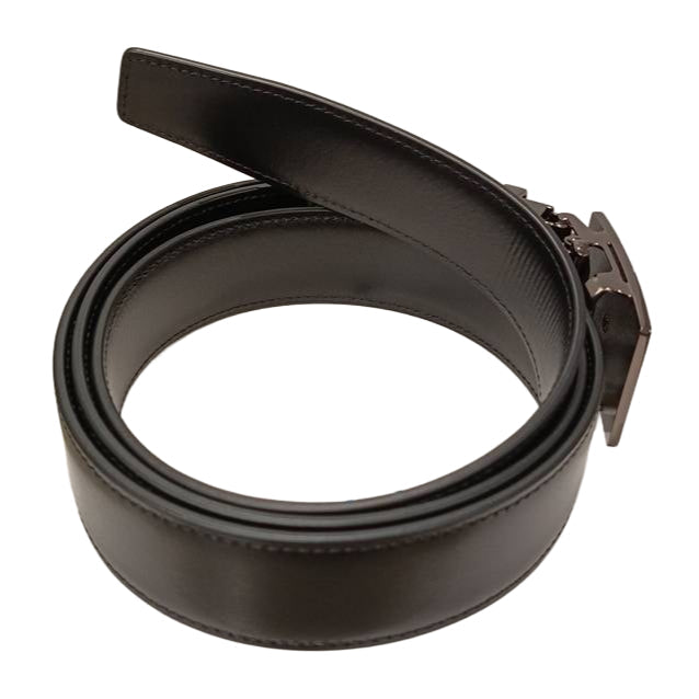 ARROW เข็มขัดผู้ชาย หัวออโต้ล็อค หนังวัวแท้จากอิตาลี สีดำรุ่น MYCB594S5BRBL ICCSHOPPING