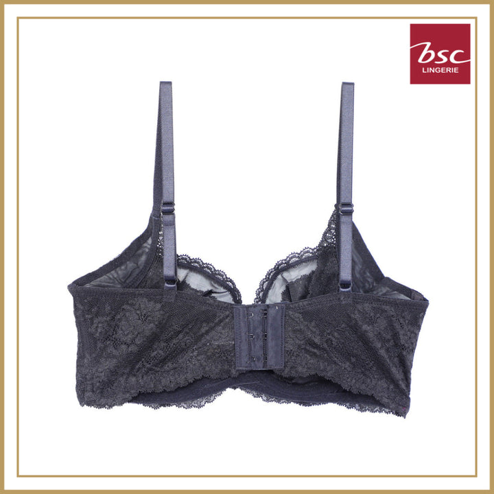 BSC Lingerie ชุดชั้นในลูกไม้เซ็กซี่ มีโครง ซีทรู รุ่น BB1446 ICCSHOPPING