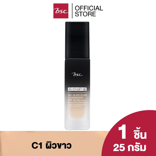 BSC AUTHENTIQ-BIO GLOW FLUID FOUNDATION SPF 50 PA+++ 