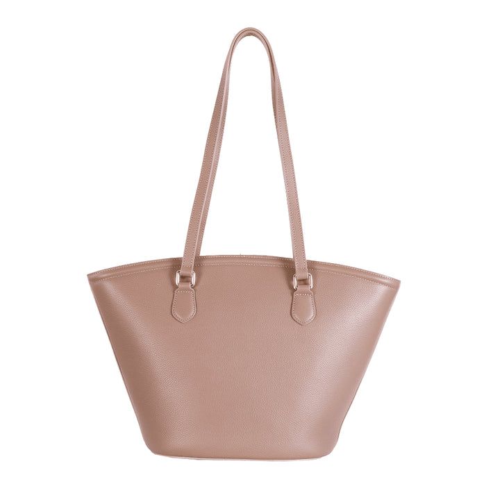 Louis Fontaine กระเป๋าสะพายทรง TOTE Bag Size L รุ่น WISTERIA - สีน้ำตาล 