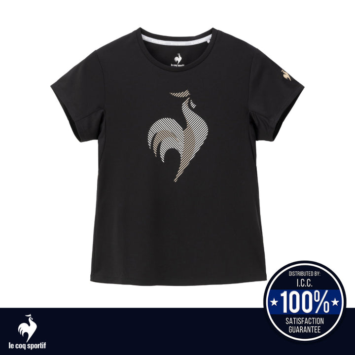 le coq sportif เสื้อเทรนนิ่ง [Cooling] กัน UV (UPF50+) ออกกำลังกาย ผู้หญิง สีเขียว ICCSHOPPING