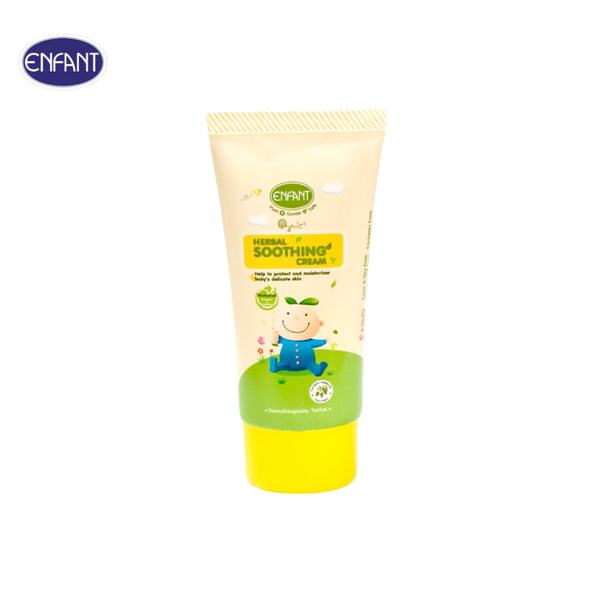 ENFANT (อองฟองต์) Herbal Soothing Cream ครีมบรรเทาอาการคันจาก ผื่นแพ้ ยุง แมลงสัตว์กัดต่อย ใช้ได้ตั้งแต่แรกเกิด 15ml. 