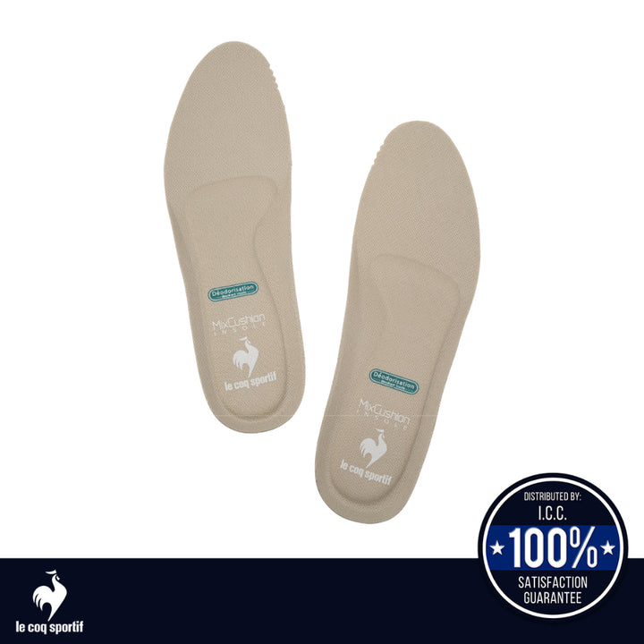 le coq sportif รองเท้าผู้หญิง รุ่น  LCS MARNE สีเบจ (รองเท้าผ้าใบ, แฟชั่น, ผูกเชือก, ผ้าใบผู้หญิง) ICCSHOPPING