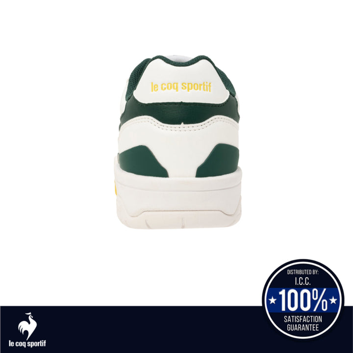 le coq sportif รองเท้าชาย-หญิง รุ่น LCS T 1100 สีขาว-เขียว (รองเท้าผ้าใบ,แฟชั่น,แบบผูกเชือก, Unisex) Le Coq Sportif