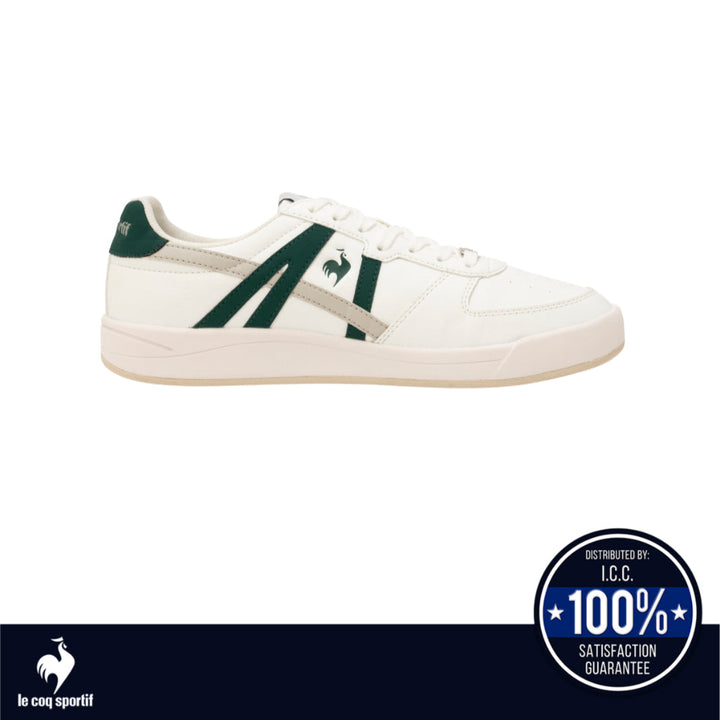 le coq sportif รองเท้าชาย-หญิง รุ่น LCS GRAND EST CL CLASSIC สีขาว-เขียว (รองเท้าผ้าใบแฟชั่น) ICCSHOPPING