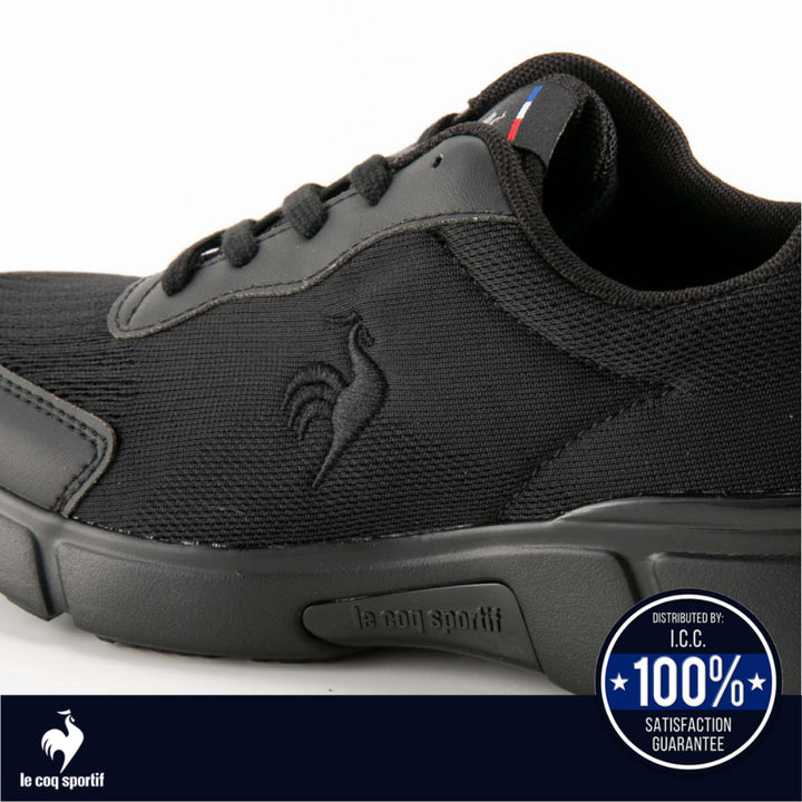 le coq sportif รองเท้าผู้หญิง รุ่น  LCS LOIRE SK สีดำ (รองเท้าผ้าใบ,รองเท้าแฟชั่น,รองเท้าผูกเชือก) ICCSHOPPING