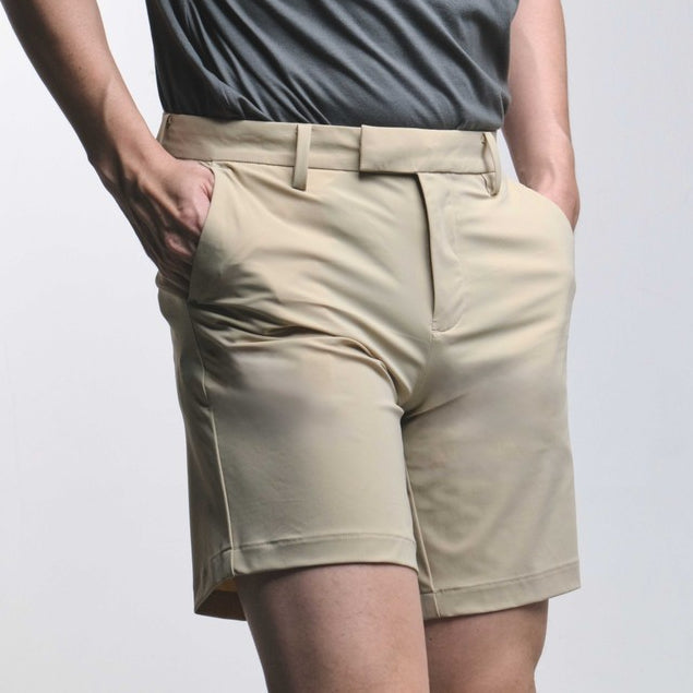 era-won กางเกงขาสั้น รุ่น Golf Trousers & Shorts สี เบจ ICCSHOPPING