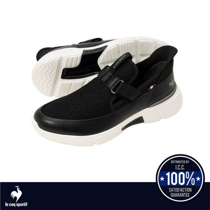 le coq sportif รองเท้าผู้หญิง รุ่น LCS LOIRE SP LC SI สีดำ (รองเท้าผ้าใบแฟชั่น,สลิปออน,ผ้าใบผู้หญิง) ICCSHOPPING