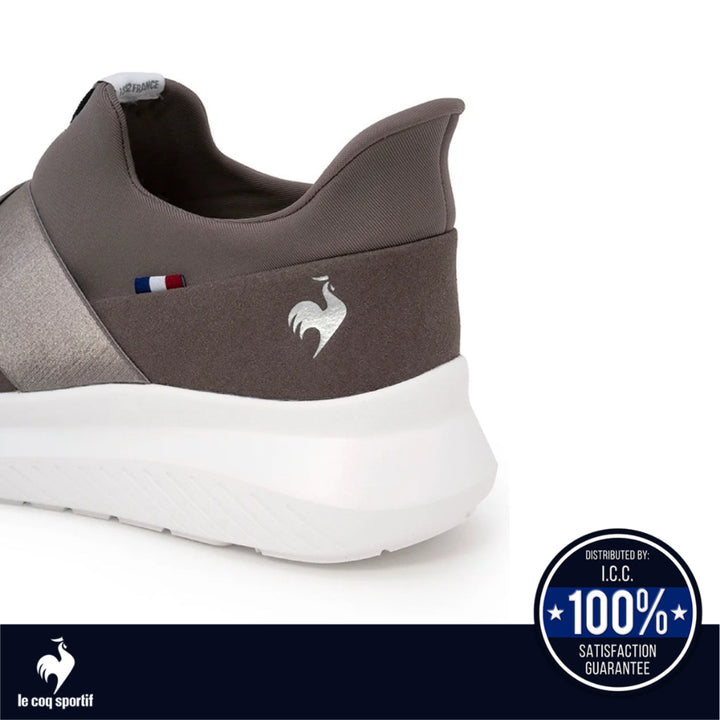 le coq sportif รองเท้าผู้หญิงรุ่น LCS MARNE DBSP SI สีเทา (รองเท้าผ้าใบแฟชั่น,สลิปออน,ผ้าใบผู้หญิง) ICCSHOPPING