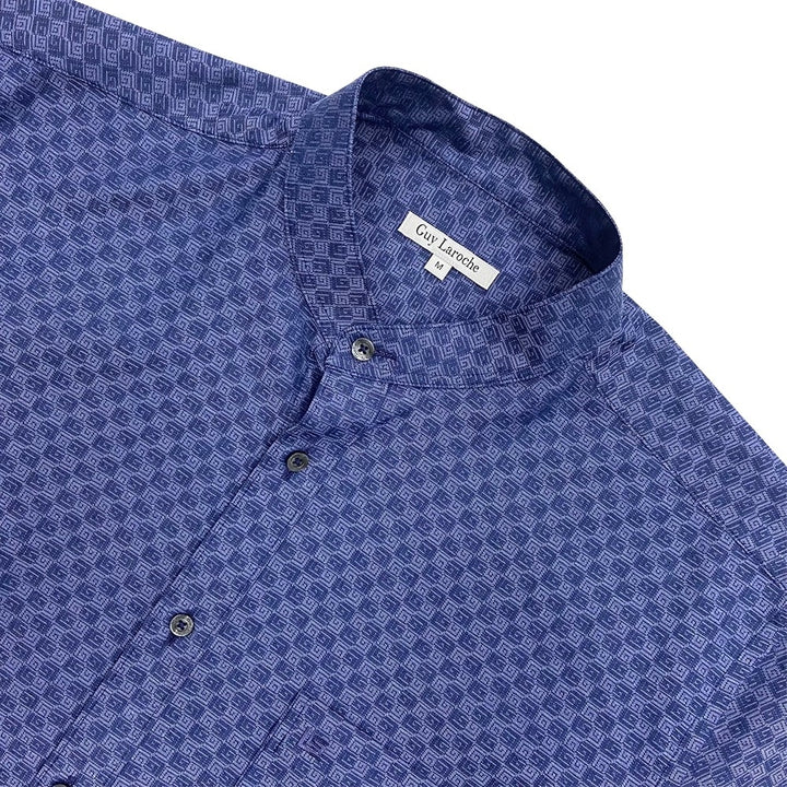 Guy Laroche เสื้อเชิ้ตทำงานคอจีน แขนยาว ทรง SLIM FIT รุ่น BAB9209S3 