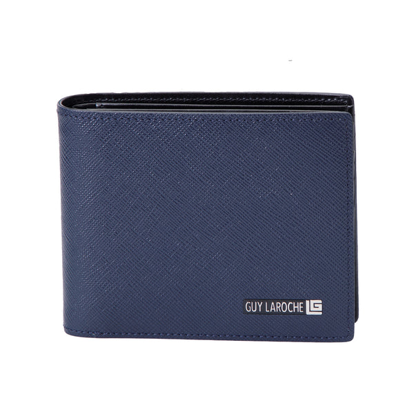 Guy Laroche กระเป๋าสตางค์มีชิ้นเครดิต  สีกรมท่า รุ่น onix  (BW32213S5) 