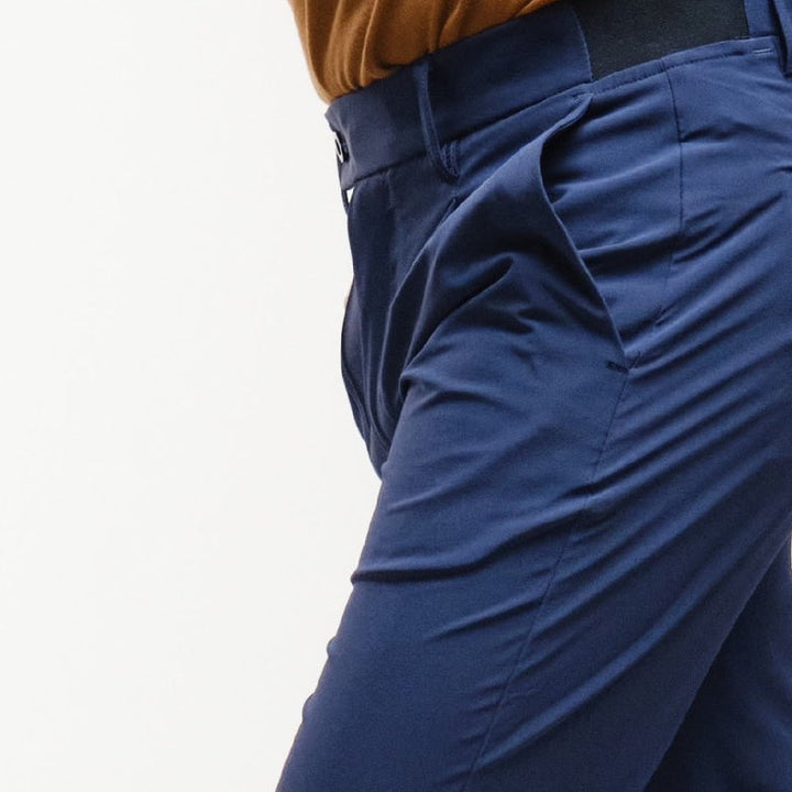 era-won กางเกงขายาว เอวยางยืด รุ่น GOLF FABRIC PANTS (0482VI31) สี NAVY ICCSHOPPING