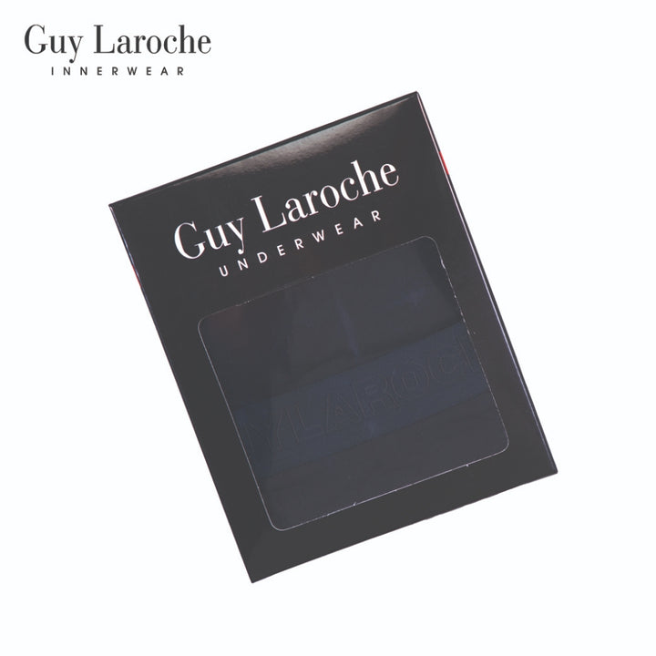 Guy Laroche กางเกงในชาย สัมผัสนุ่ม กระชับ สวมใส่สบาย แพ็ค 2 ตัว สีดำ รุ่น JUS4501R5BL 