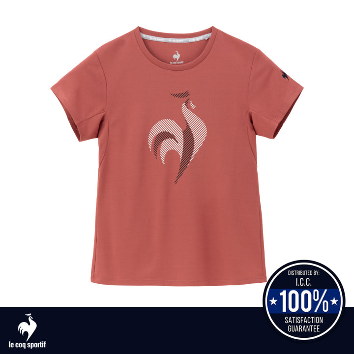 le coq sportif เสื้อเทรนนิ่ง [Cooling] กัน UV (UPF50+) ออกกำลังกาย ผู้หญิง สีเขียว ICCSHOPPING