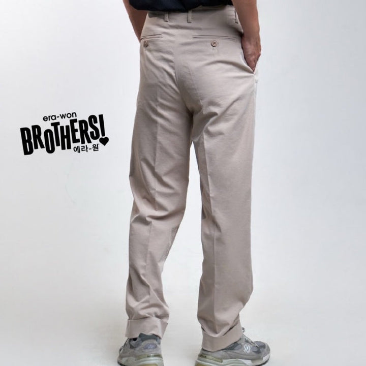 era-won กางเกงขายาว รุ่น Hollywood Trousers สี Khaki ICCSHOPPING