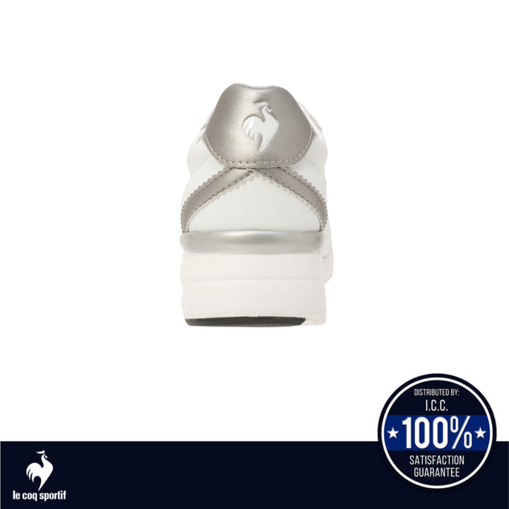 le coq sportif รองเท้าผู้หญิง รุ่น  LCS MONTPELLIER NEO LIFT สีขาว (รองเท้าผ้าใบแฟชั่น, แบบผูกเชือก) ICCSHOPPING