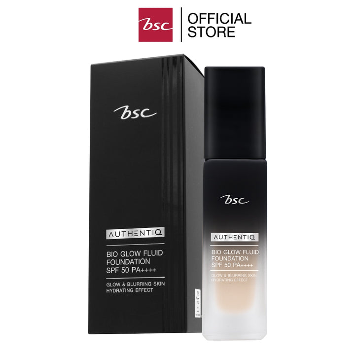 BSC AUTHENTIQ-BIO GLOW FLUID FOUNDATION SPF 50 PA+++ 