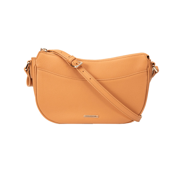 Louis Fontaine กระเป๋าสะพาย Cross Body รุ่น FLARE - สีน้ำตาล 