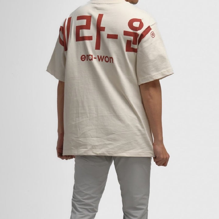 era-won เสื้อ T-Shirt Oversize Screen สี Red ICCSHOPPING