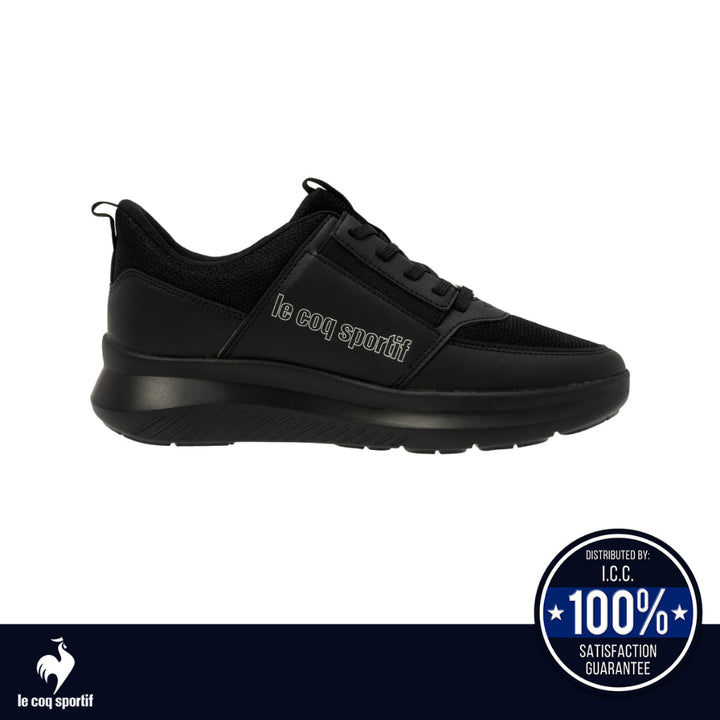 le coq sportif รองเท้าผู้หญิง รุ่น  LCS MARNE สีดำ (รองเท้าผ้าใบ, แฟชั่น, ผูกเชือก, ผ้าใบผู้หญิง) ICCSHOPPING