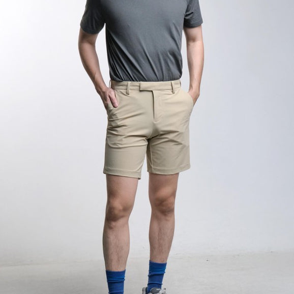 era-won กางเกงขาสั้น รุ่น Golf Trousers & Shorts สี เบจ ICCSHOPPING
