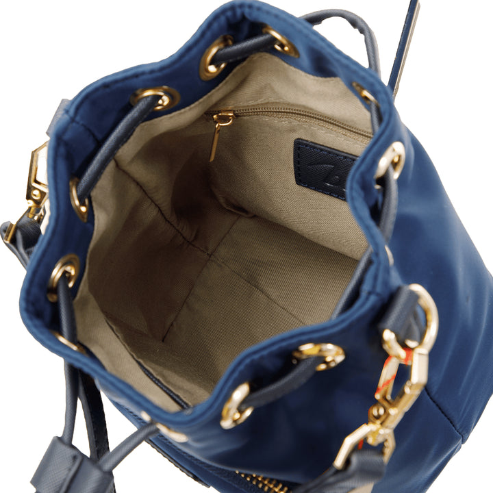 BSC Bag&Luggage กระเป๋าถือทรงขนมจีบ Collection Blossom - สีกรมท่า 