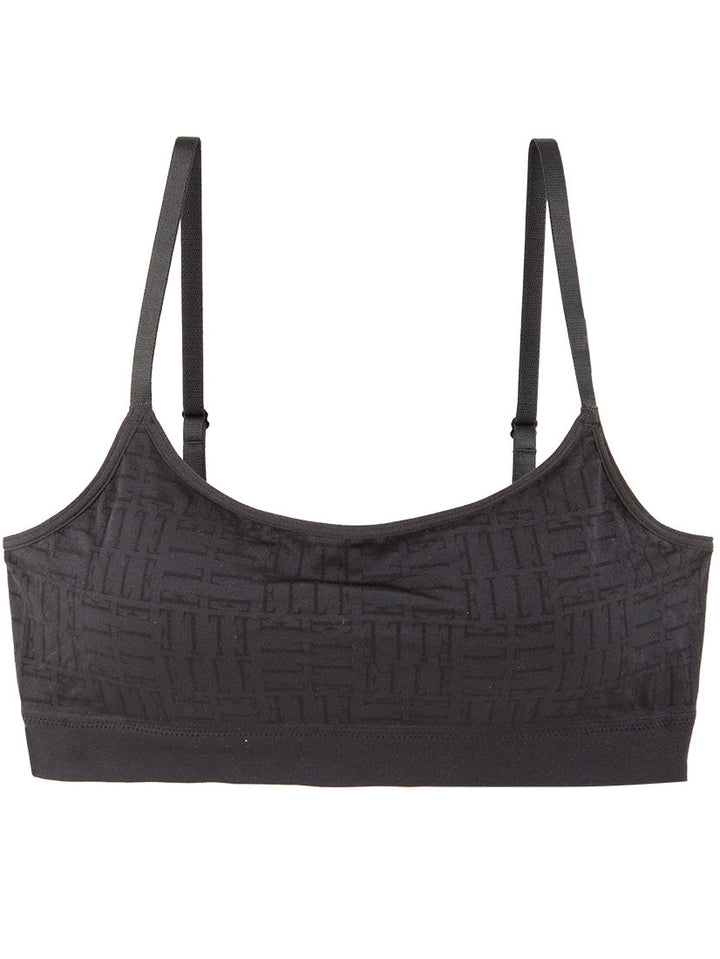 ELLE Lingerie บราเกาะอกแบบไร้รอยต่อ เสริมฟองน้ำด้านใน มีให้เลือก 3 สี รุ่น - LB8765 ICCSHOPPING