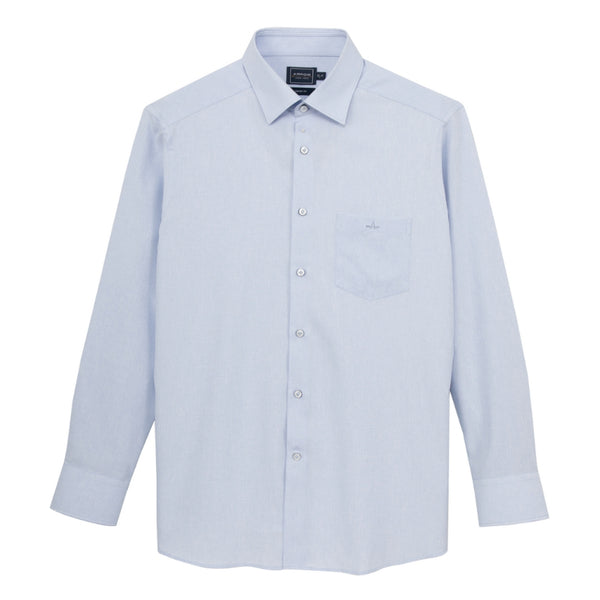 ARROW PROFREX SHIRT เบา สบาย ไม่ยับ แค่ลูบก็เรียบ - เสื้อเชิ้ต แขนยาว ทรง SMART สีฟ้า MACM909-BU 