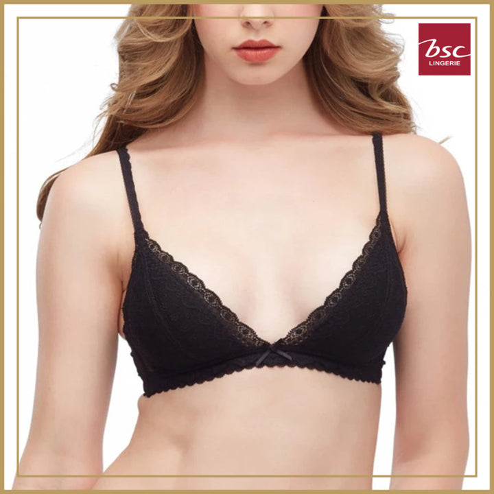 BSC Lingerie ชุดชั้นในลูกไม้เซ็กซี่ รูปแบบบราไม่มีโครง รุ่น BB3320_R25