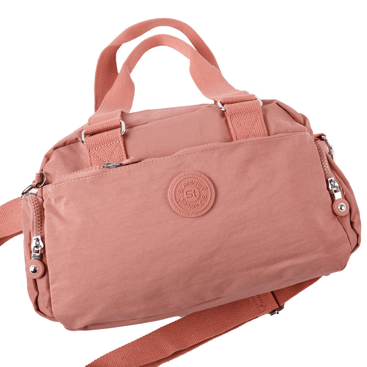 St.Andrews กระเป๋าถือ+สายสะพายยาว รุ่น SSH0034 - สีชมพู ICCSHOPPING