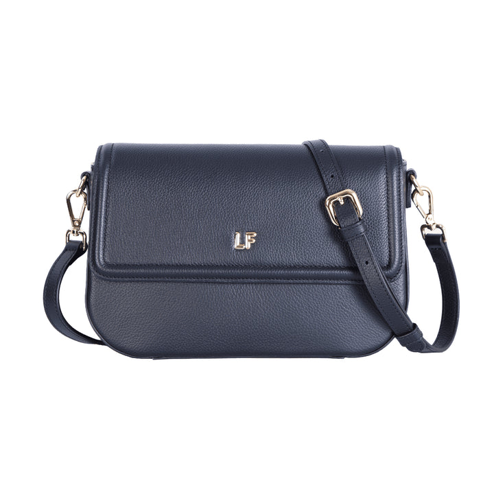 Louis Fontaine กระเป๋าสะพาย Cross Body รุ่น WISTERIA - สีดำ 