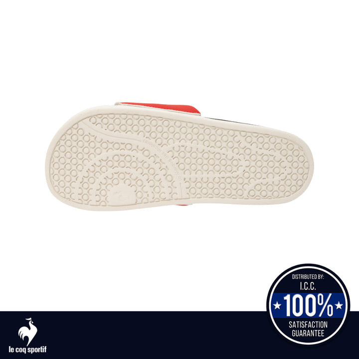 le coq sportif รองเท้าแตะชาย-หญิง รุ่น LCS SLIDE สีแดง-ดำ (รองเท้า, sandals, Sport, Unisex, lecoq) ICCSHOPPING