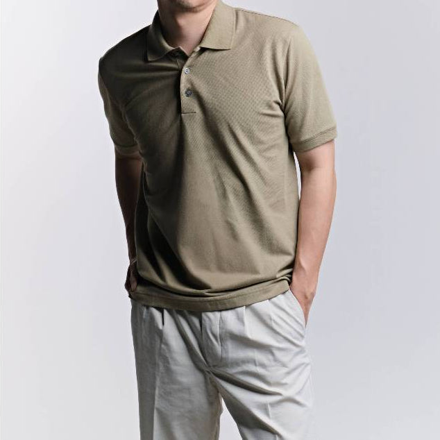 era-won เสื้อโปโลแขนสั้น ทรงสลิม Polo Shirt สี PN ICCSHOPPING