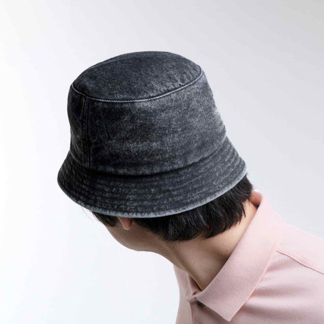 era-won หมวกบัคเก็ต ผ้าลูกฟูก ART TOY 100% COTTON สี ยีนส์ดำฟอก era-won