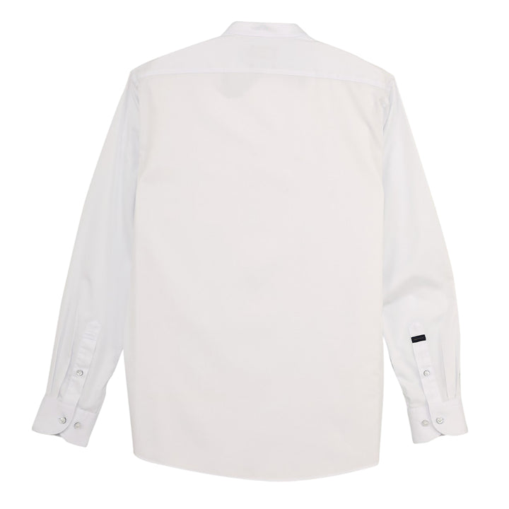 ARROW Mandarin Shirt เสื้อเชิ้ตคอจีน แขนยาว ทรง Smart สีขาว MACM806-WH 