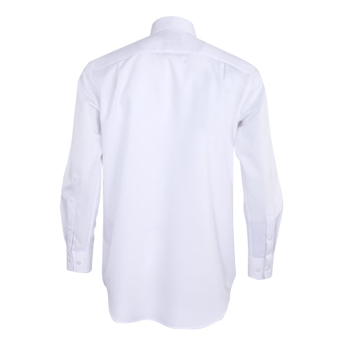 ARROW Filagen Shirt   เสื้อเชิ้ตคอปก มีกระดุมใต้ปก แขนยาว ทรง Comfort สีขาว MACC803-WH 
